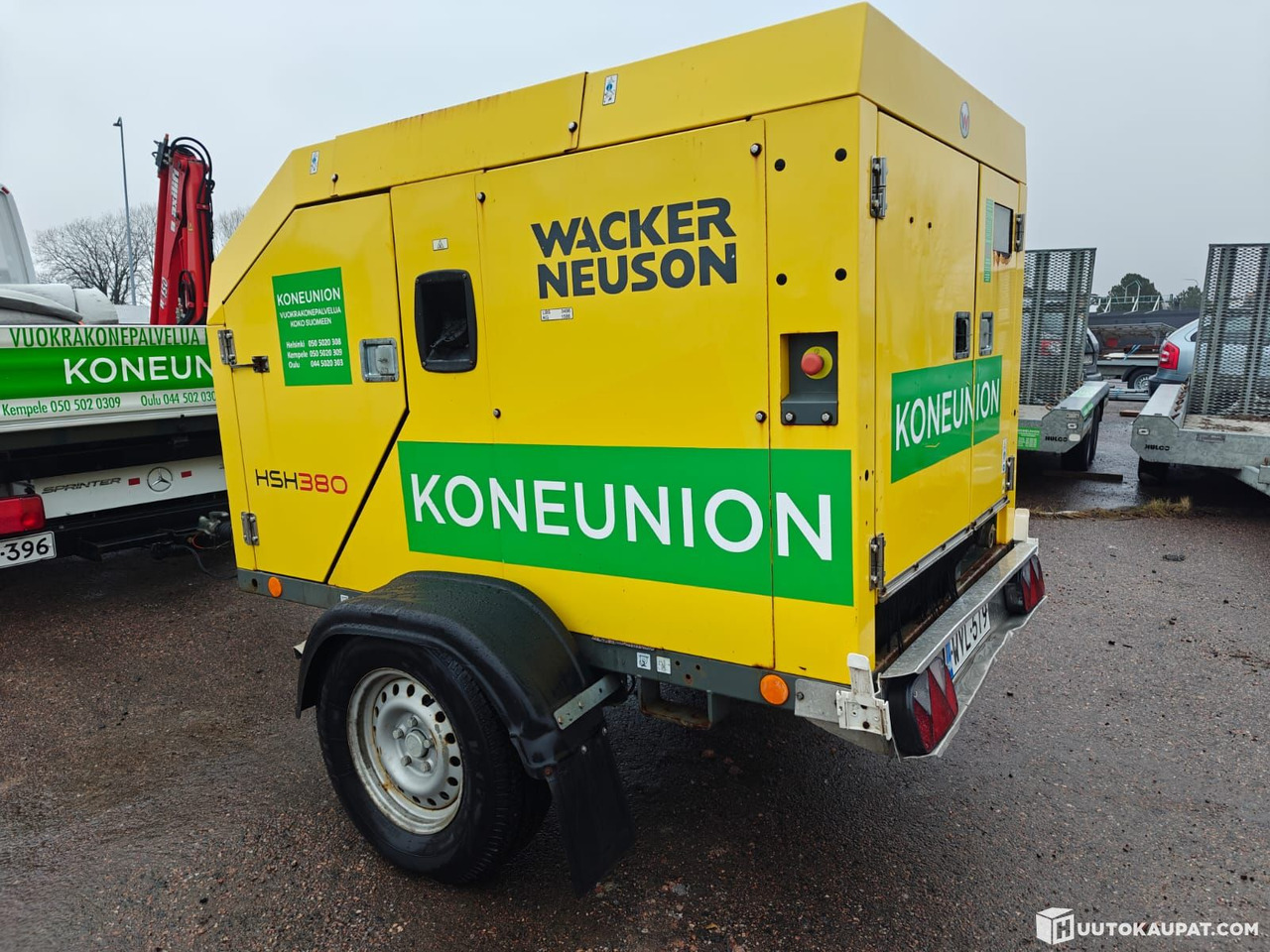 Frost-thawing trailer Wacker Neuson HSH 380, 2018, 4,611 h, Espoo - Matériel de chantier, Remorque: photos 3 Frost-thawing trailer Wacker Neuson HSH 380, 2018, 4,611 h, Espoo - Matériel de chantier, Remorque: photos 3