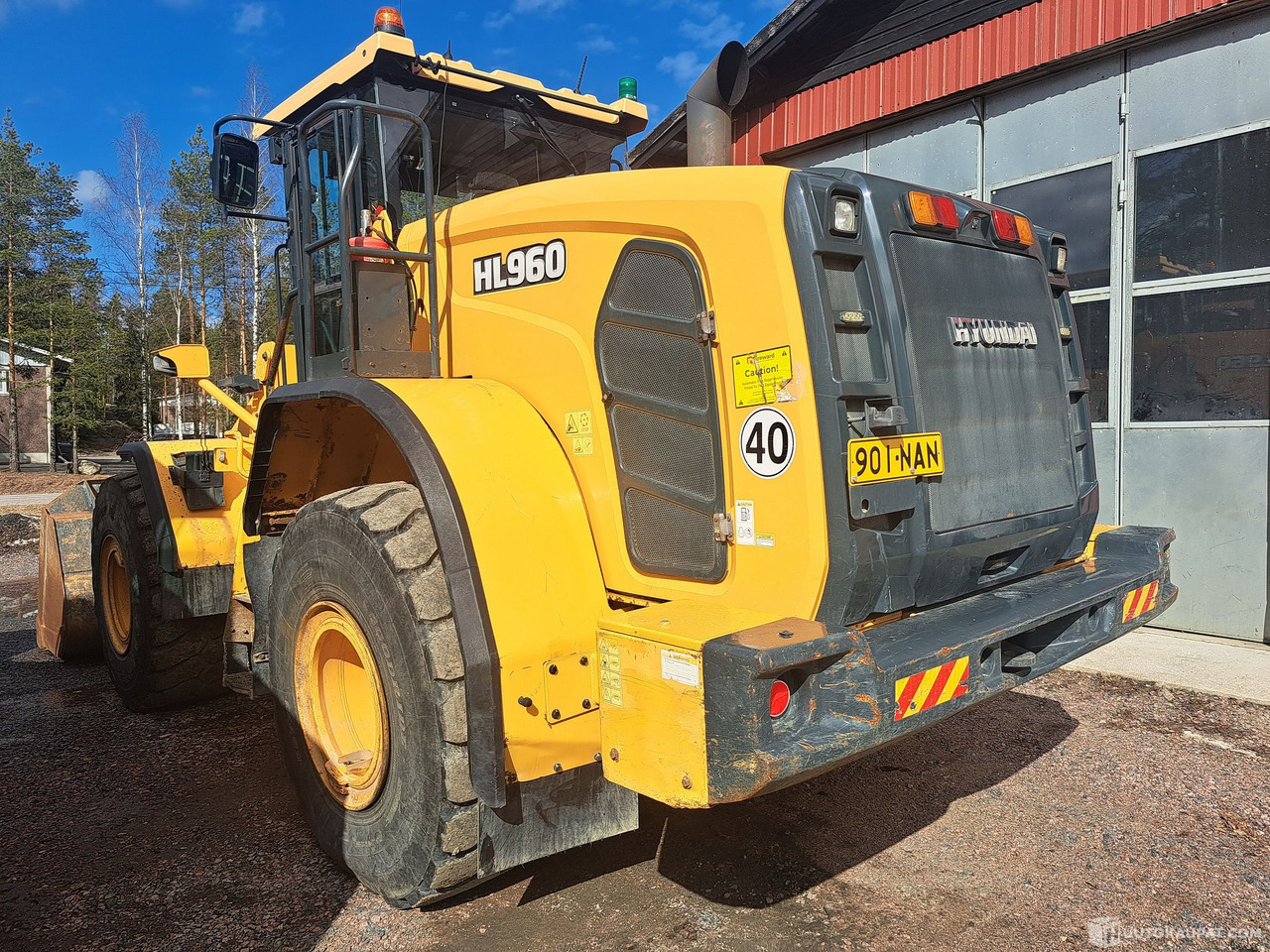Hyundai HL 960, 2017 Pyöräkuormaaja, Oripää - Chargeuse sur pneus: photos 1 Hyundai HL 960, 2017 Pyöräkuormaaja, Oripää - Chargeuse sur pneus: photos 1