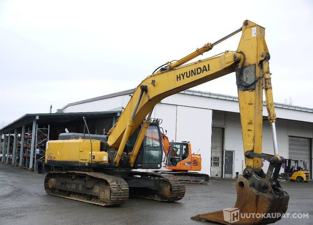 Hyundai R 320 LC-7A, 2009, 18 760 h Kaivinkone, Humppila - Pelle sur chenille: photos 3 Hyundai R 320 LC-7A, 2009, 18 760 h Kaivinkone, Humppila - Pelle sur chenille: photos 3