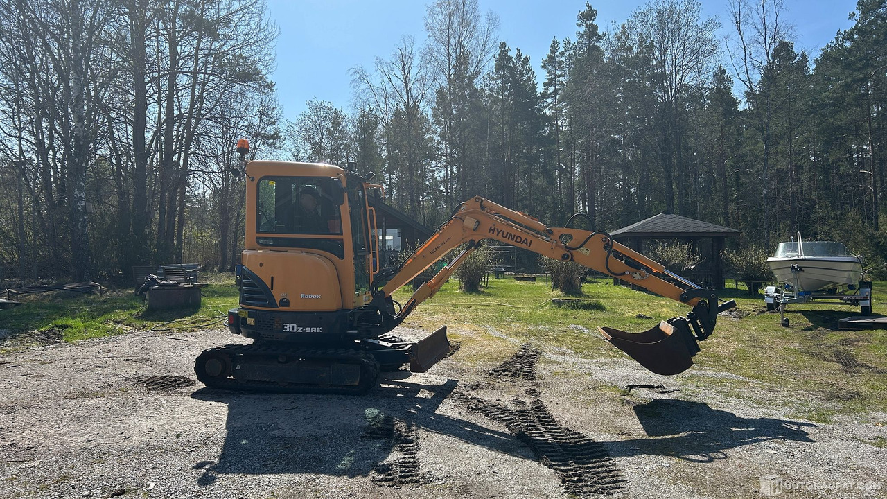 Kumitelakaivinkone Hyundai Robex 30z-9ak, vm. 2019, Eura - Mini pelle: photos 5 Kumitelakaivinkone Hyundai Robex 30z-9ak, vm. 2019, Eura - Mini pelle: photos 5