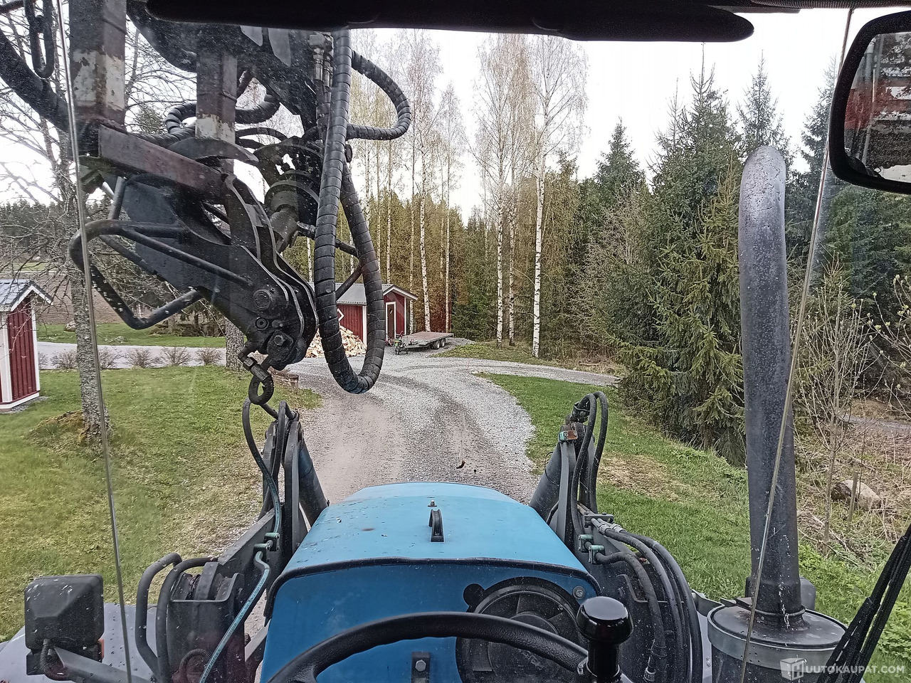 Lännen 860c Pylväsnosturilla, 2005, Hämeenlinna - Tractopelle: photos 4 Lännen 860c Pylväsnosturilla, 2005, Hämeenlinna - Tractopelle: photos 4
