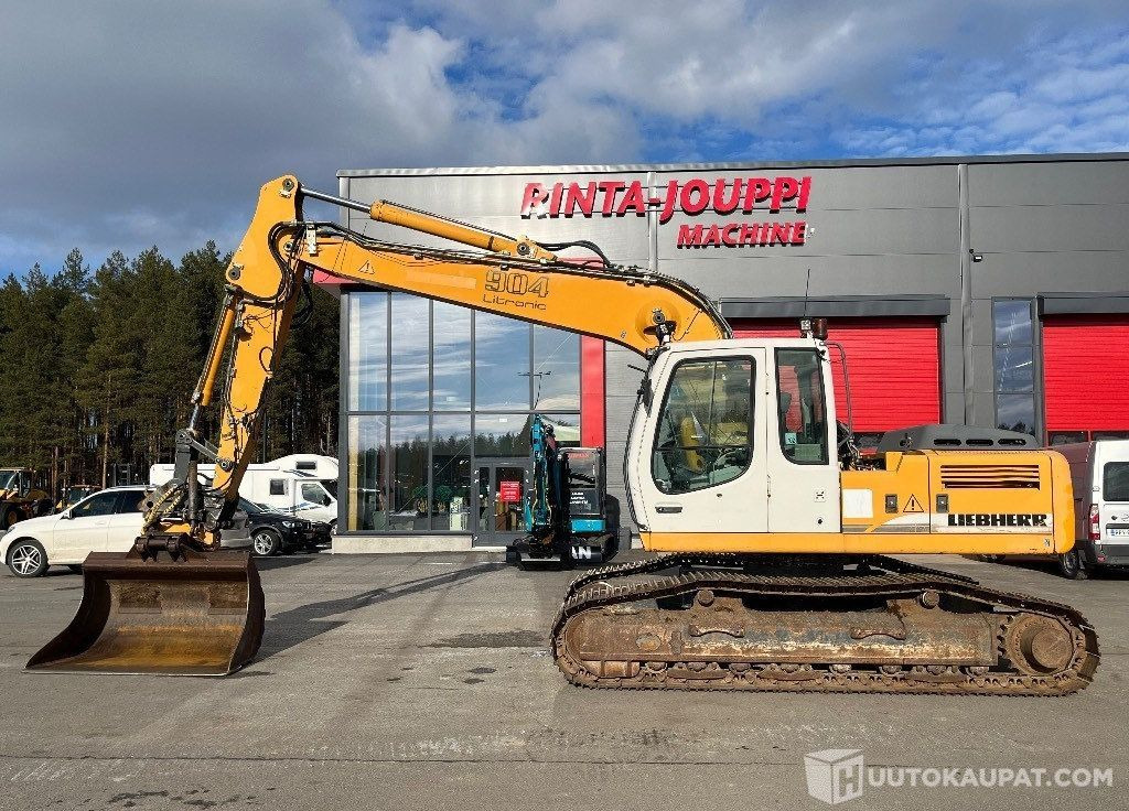 Liebherr 904 / Engcon, Kauha, Rasvari, Lämmitin, 2004, 20 987 h Kaivinkone, Ilmajoki - Pelle sur chenille: photos 1 Liebherr 904 / Engcon, Kauha, Rasvari, Lämmitin, 2004, 20 987 h Kaivinkone, Ilmajoki - Pelle sur chenille: photos 1