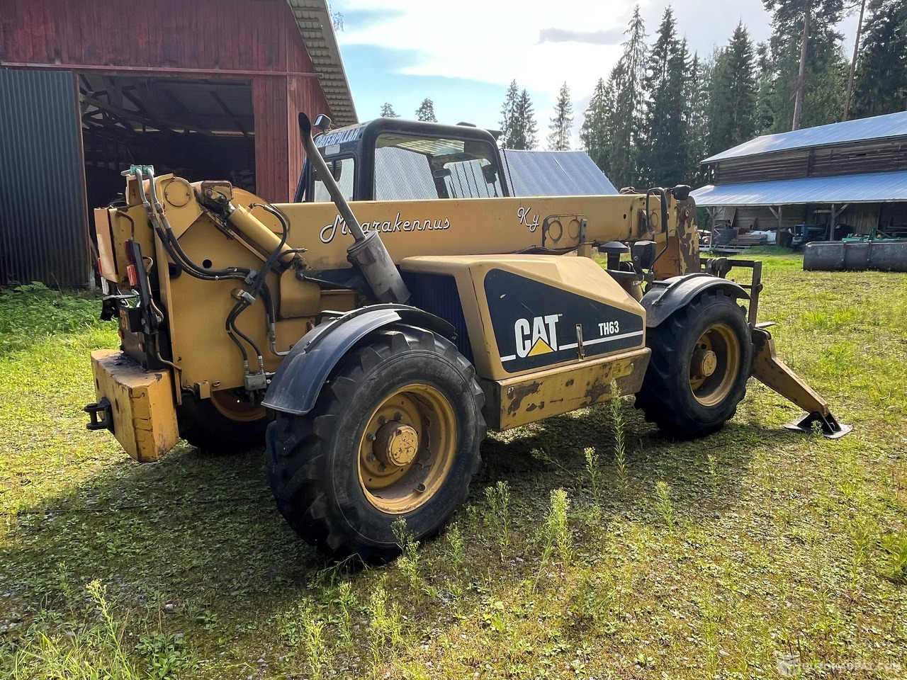 Caterpillar TH63, kurottaja piikeillä ja kauhalla, 2002, Loppi - Machine agricole: photos 5 Caterpillar TH63, kurottaja piikeillä ja kauhalla, 2002, Loppi - Machine agricole: photos 5