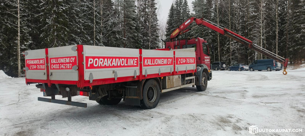 Mercedes-Benz Atego 1823, 2001, Jämsä - Camion plateau, Camion grue: photos 5 Mercedes-Benz Atego 1823, 2001, Jämsä - Camion plateau, Camion grue: photos 5