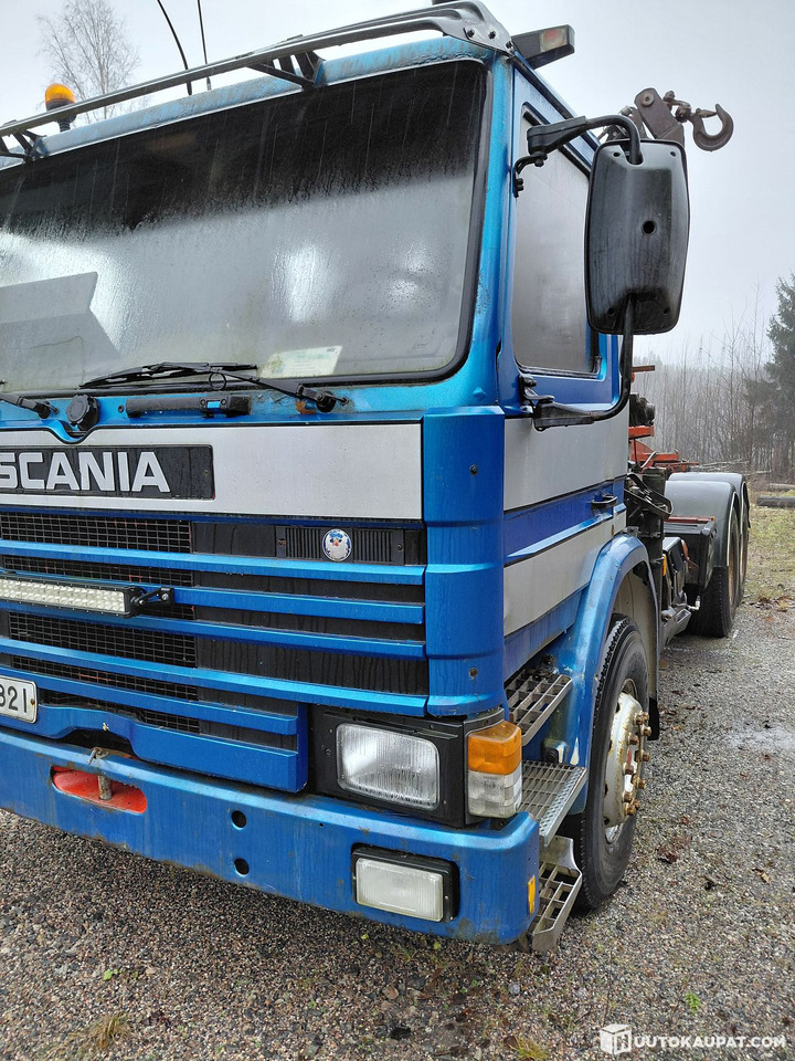 Scania P112M, 1987, Siuntio - Camion - système de câble, Camion grue: photos 3 Scania P112M, 1987, Siuntio - Camion - système de câble, Camion grue: photos 3
