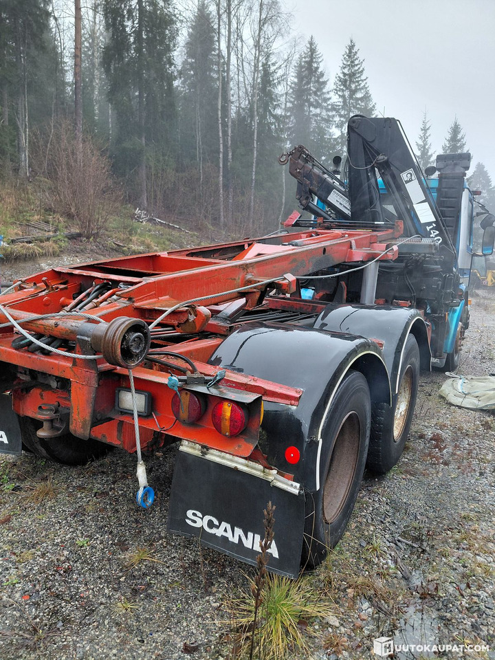 Scania P112M, 1987, Siuntio - Camion - système de câble, Camion grue: photos 2 Scania P112M, 1987, Siuntio - Camion - système de câble, Camion grue: photos 2