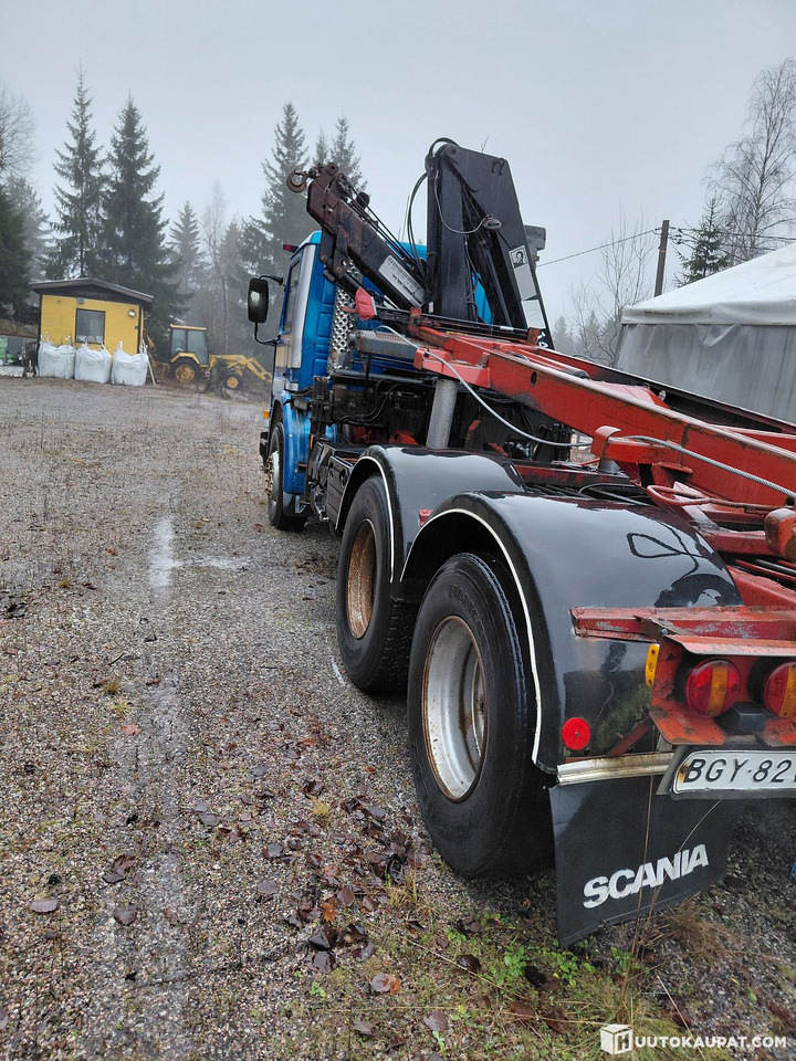 Scania P112M, 1987, Siuntio - Camion - système de câble, Camion grue: photos 4 Scania P112M, 1987, Siuntio - Camion - système de câble, Camion grue: photos 4