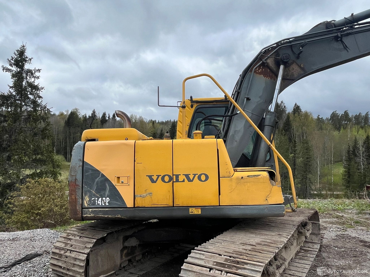 Volvo EC140B, kaivinkone, lähes uudet telat, 2002, Vihti - Pelle sur chenille: photos 5 Volvo EC140B, kaivinkone, lähes uudet telat, 2002, Vihti - Pelle sur chenille: photos 5