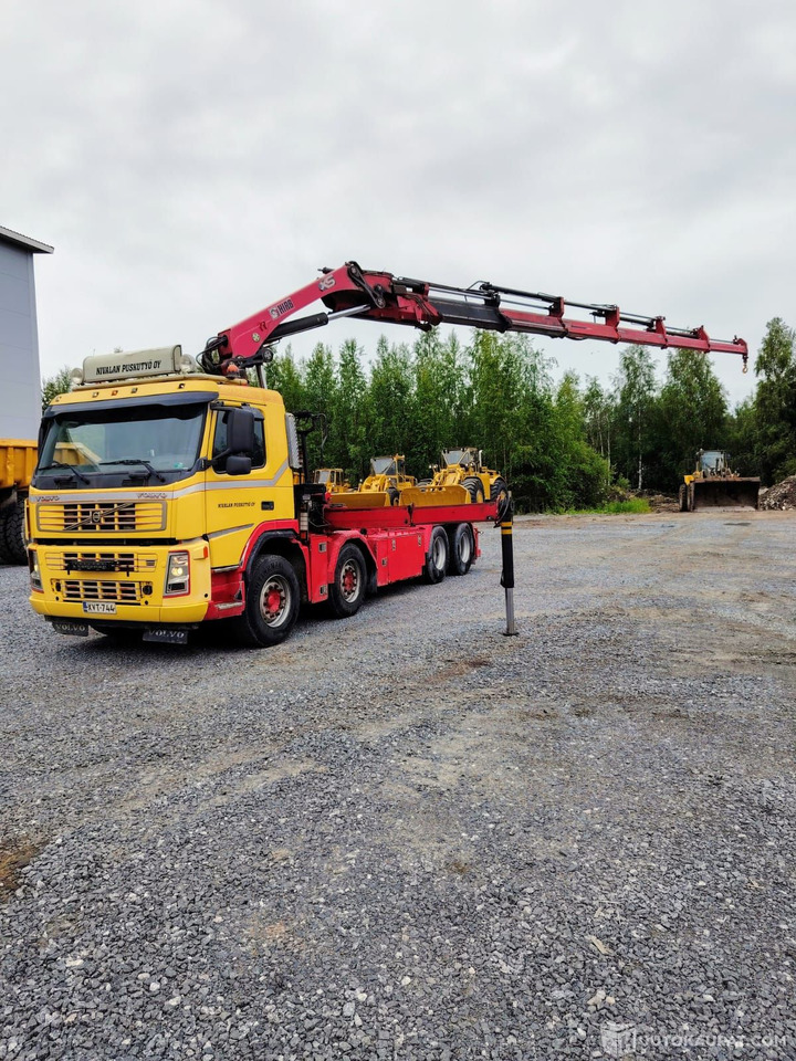 Volvo FM 12, 2005 + Hiab nosturi, Alavus - Camion - système de câble, Camion grue: photos 4 Volvo FM 12, 2005 + Hiab nosturi, Alavus - Camion - système de câble, Camion grue: photos 4
