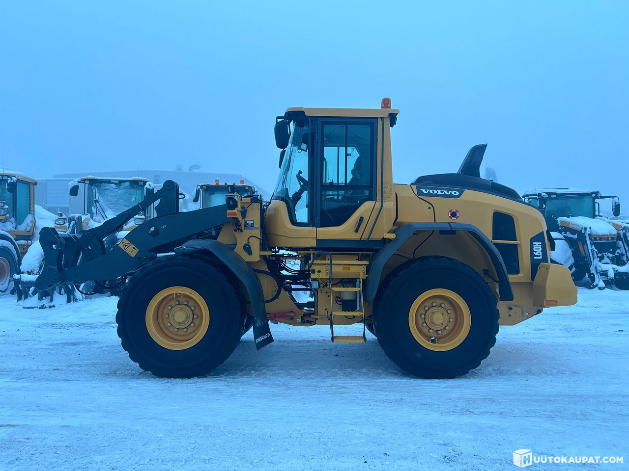 Volvo L60H wheel loader, 15 March 2015, Tornio - Chargeuse sur pneus: photos 2 Volvo L60H wheel loader, 15 March 2015, Tornio - Chargeuse sur pneus: photos 2