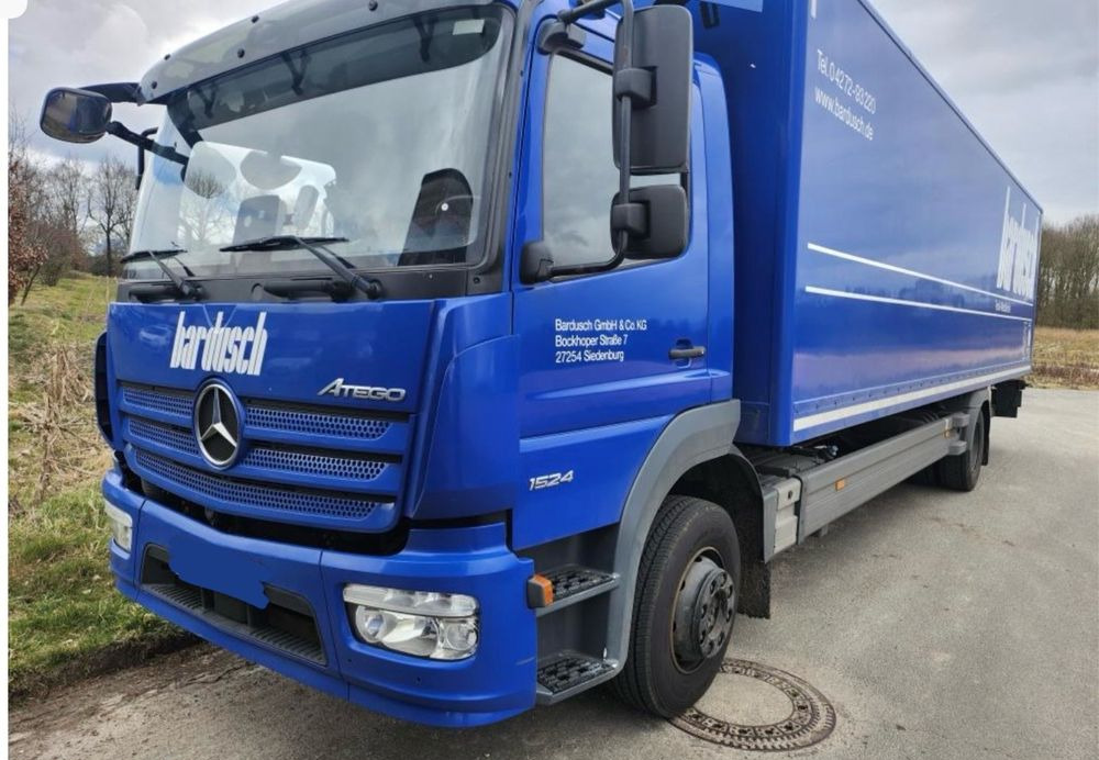 Mercedes-Benz Atego 1524 Z Niemiec TOP 2018 Przód i tył na poduszkach 15t DMC / 7.45m 18 palet TOP STAN - Camion fourgon: photos 1 Mercedes-Benz Atego 1524 Z Niemiec TOP 2018 Przód i tył na poduszkach 15t DMC / 7.45m 18 palet TOP STAN - Camion fourgon: photos 1