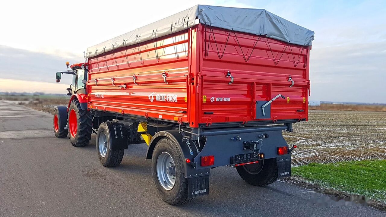 Metal-Fach T711/2 – 10t dwuosiowa - Remorque agricole: photos 3 Metal-Fach T711/2 – 10t dwuosiowa - Remorque agricole: photos 3