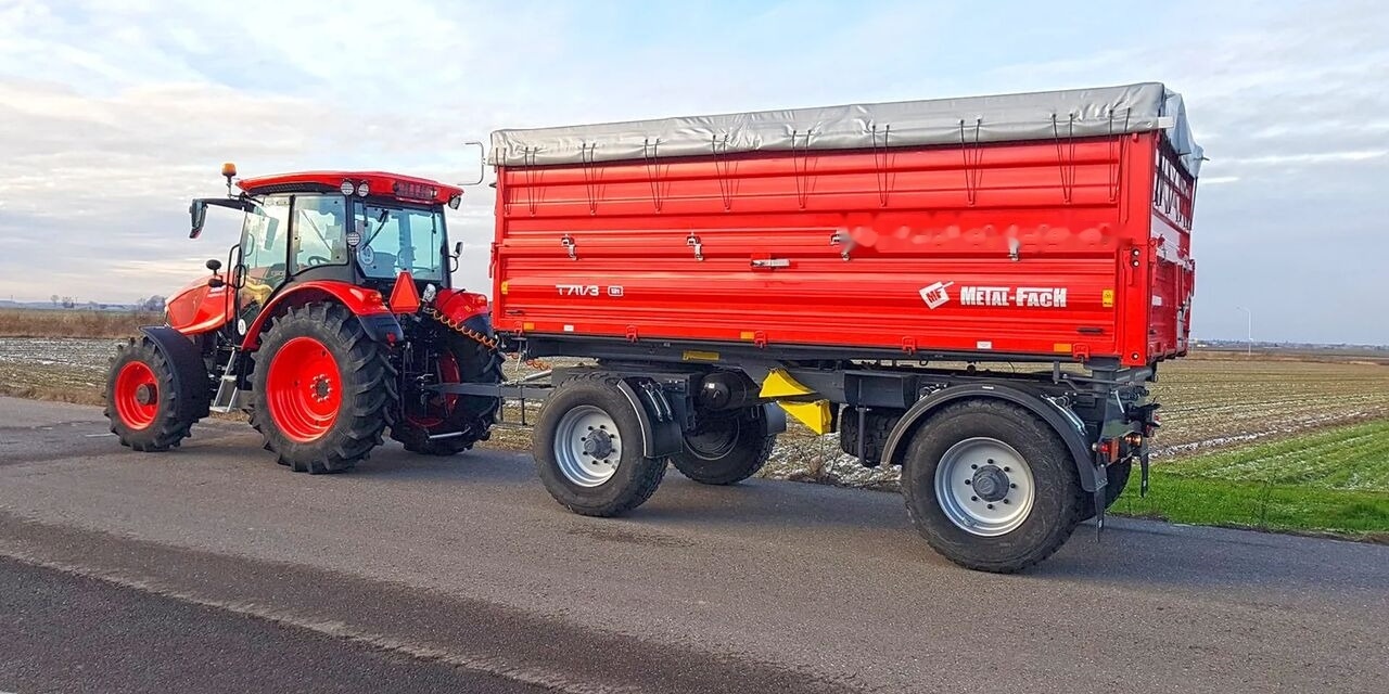 Metal-Fach T711/2 – 10t dwuosiowa - Remorque agricole: photos 1 Metal-Fach T711/2 – 10t dwuosiowa - Remorque agricole: photos 1