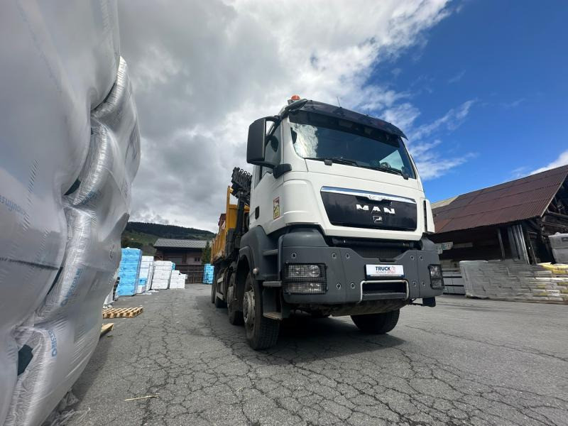 MAN TGS 41.480 - Camion benne, Camion grue: photos 2 MAN TGS 41.480 - Camion benne, Camion grue: photos 2