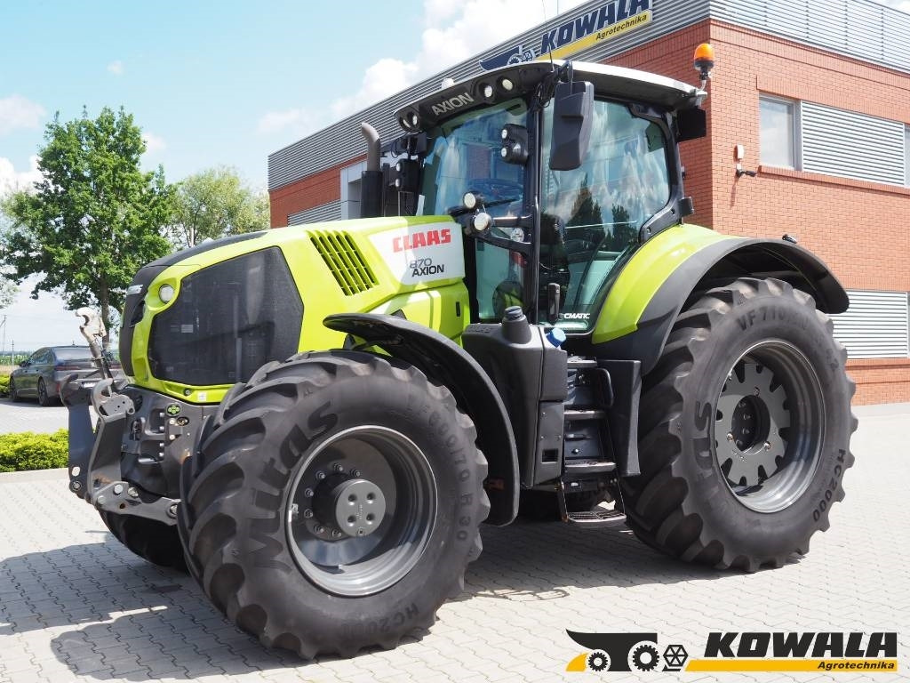 Claas Axion 870 CMATIC, GPS - RTK - Tracteur agricole: photos 1 Claas Axion 870 CMATIC, GPS - RTK - Tracteur agricole: photos 1