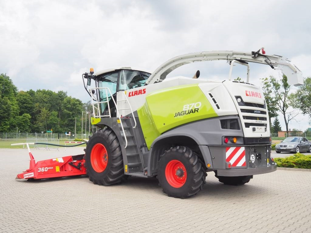 Claas Jaguar 870 + Kemper 360 Plus - Ensileuse: photos 2 Claas Jaguar 870 + Kemper 360 Plus - Ensileuse: photos 2