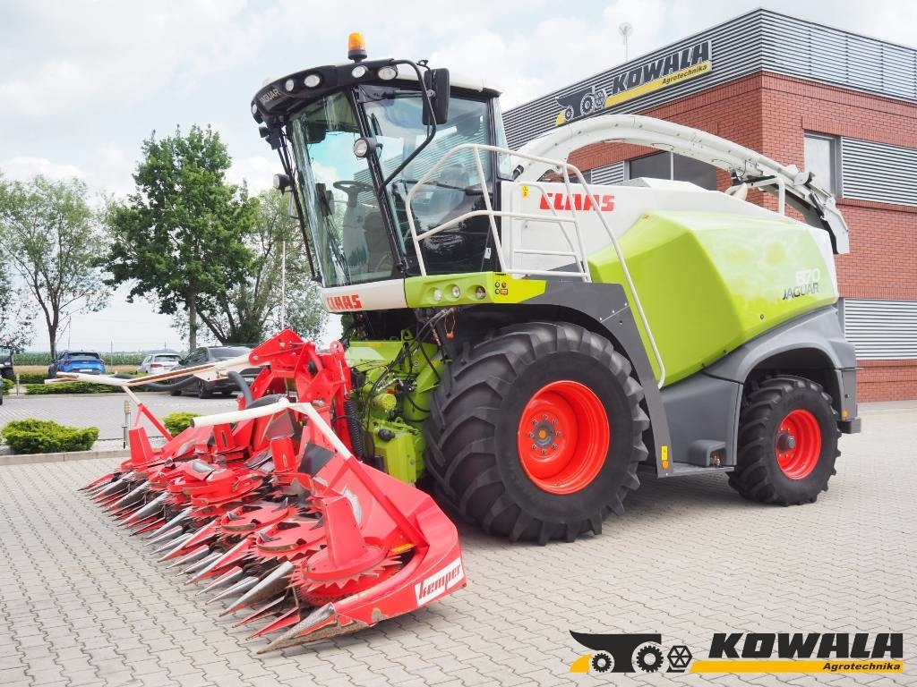 Claas Jaguar 870 + Kemper 360 Plus - Ensileuse: photos 1 Claas Jaguar 870 + Kemper 360 Plus - Ensileuse: photos 1