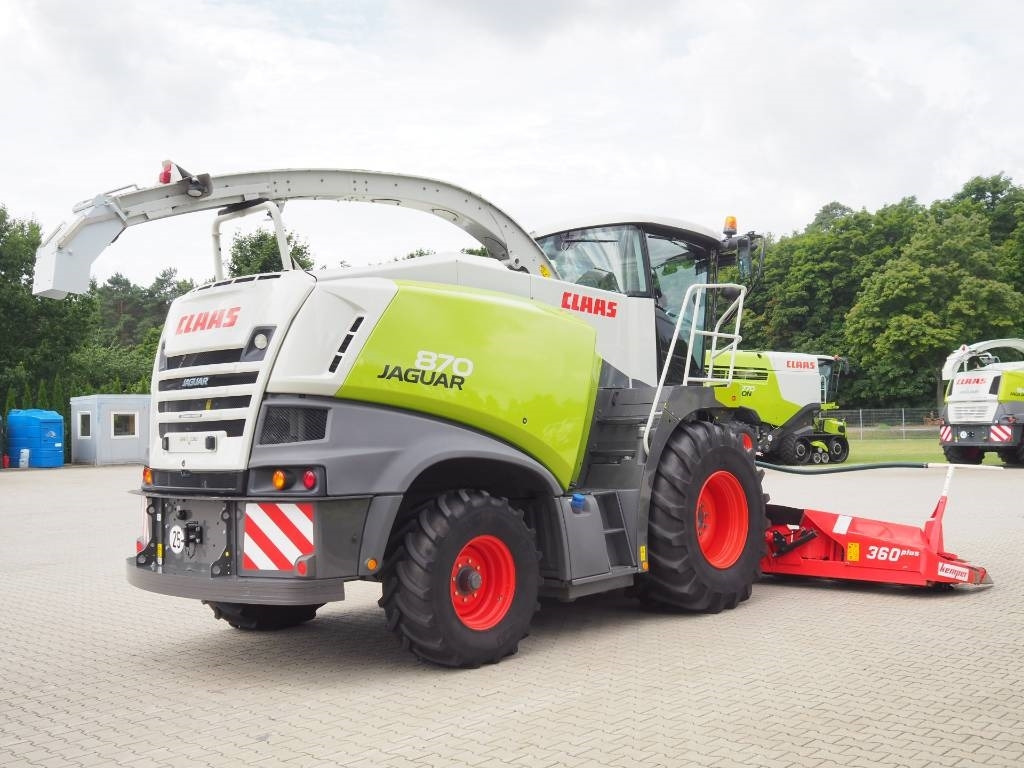 Claas Jaguar 870 + Kemper 360 Plus - Ensileuse: photos 3 Claas Jaguar 870 + Kemper 360 Plus - Ensileuse: photos 3