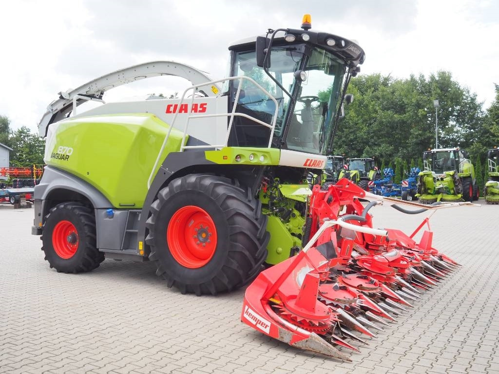 Claas Jaguar 870 + Kemper 360 Plus - Ensileuse: photos 4 Claas Jaguar 870 + Kemper 360 Plus - Ensileuse: photos 4