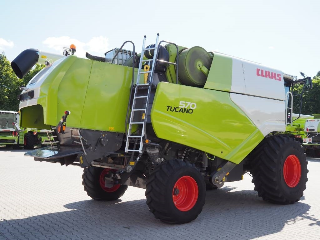 Claas Tucano 570 GPS + V770 - Moissonneuse-batteuse: photos 3 Claas Tucano 570 GPS + V770 - Moissonneuse-batteuse: photos 3