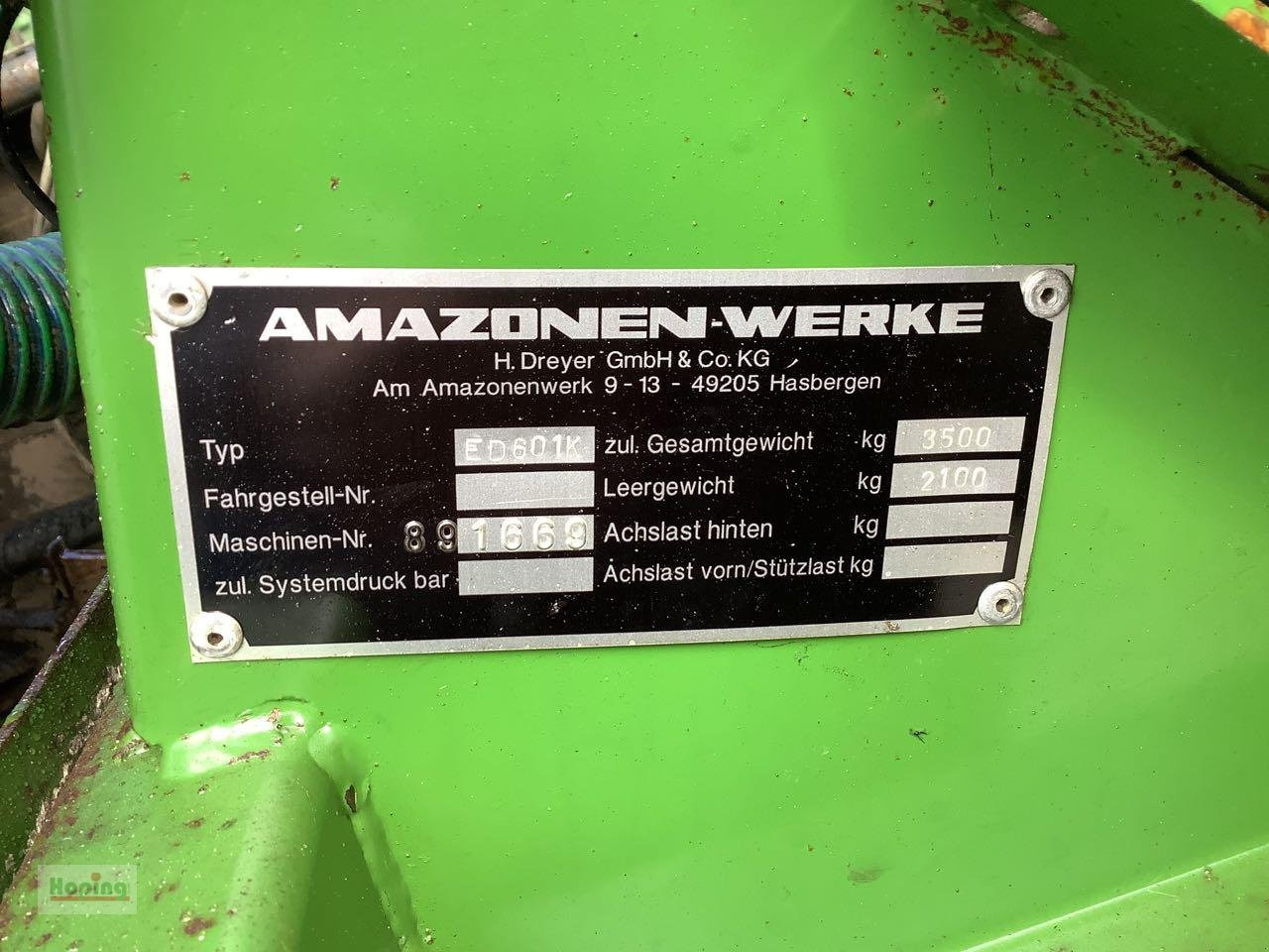 Amazone ED601K - Semoir monograine: photos 5 Amazone ED601K - Semoir monograine: photos 5
