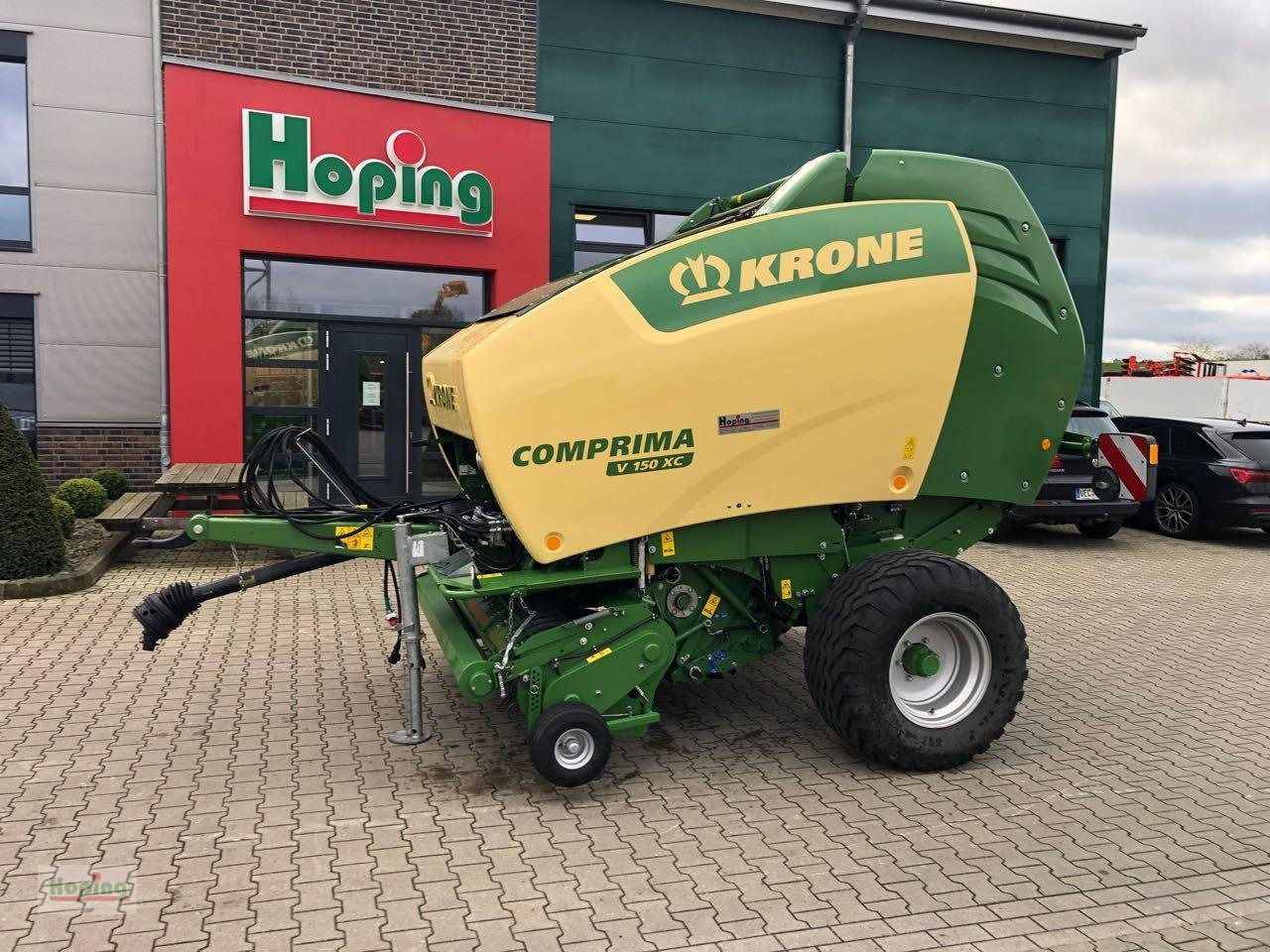 Krone Comprima V 150 XC - Presse à balles rondes: photos 1 Krone Comprima V 150 XC - Presse à balles rondes: photos 1