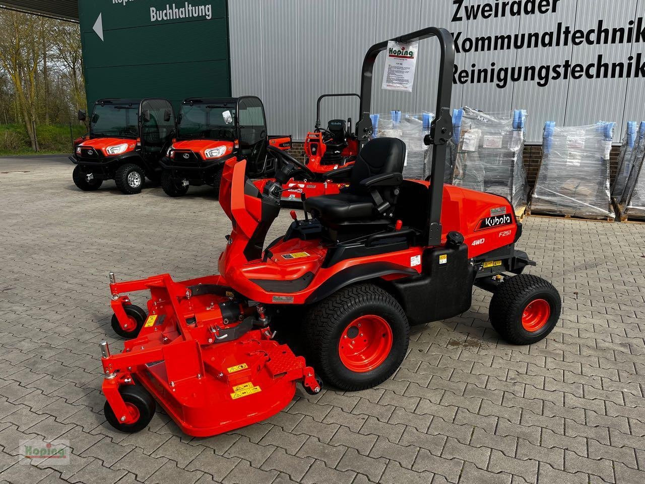 Kubota F 251 AWD - Motofaucheuse: photos 2 Kubota F 251 AWD - Motofaucheuse: photos 2