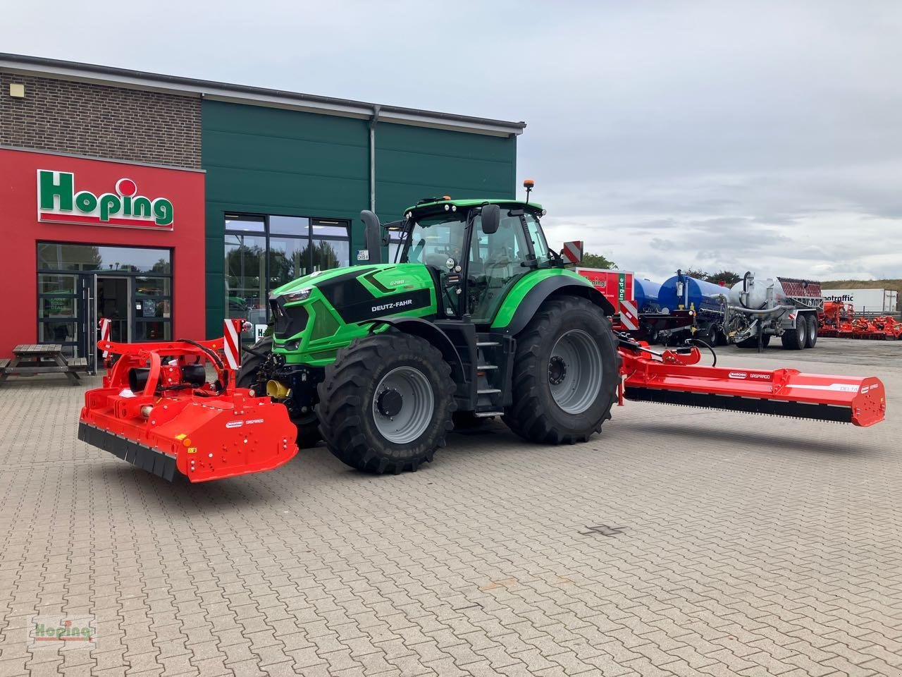 Maschio Butterfly-Mulcher Delta 830 und Front-Mulcher Bufalo 280 - Broyeur/ Épareuse: photos 1 Maschio Butterfly-Mulcher Delta 830 und Front-Mulcher Bufalo 280 - Broyeur/ Épareuse: photos 1