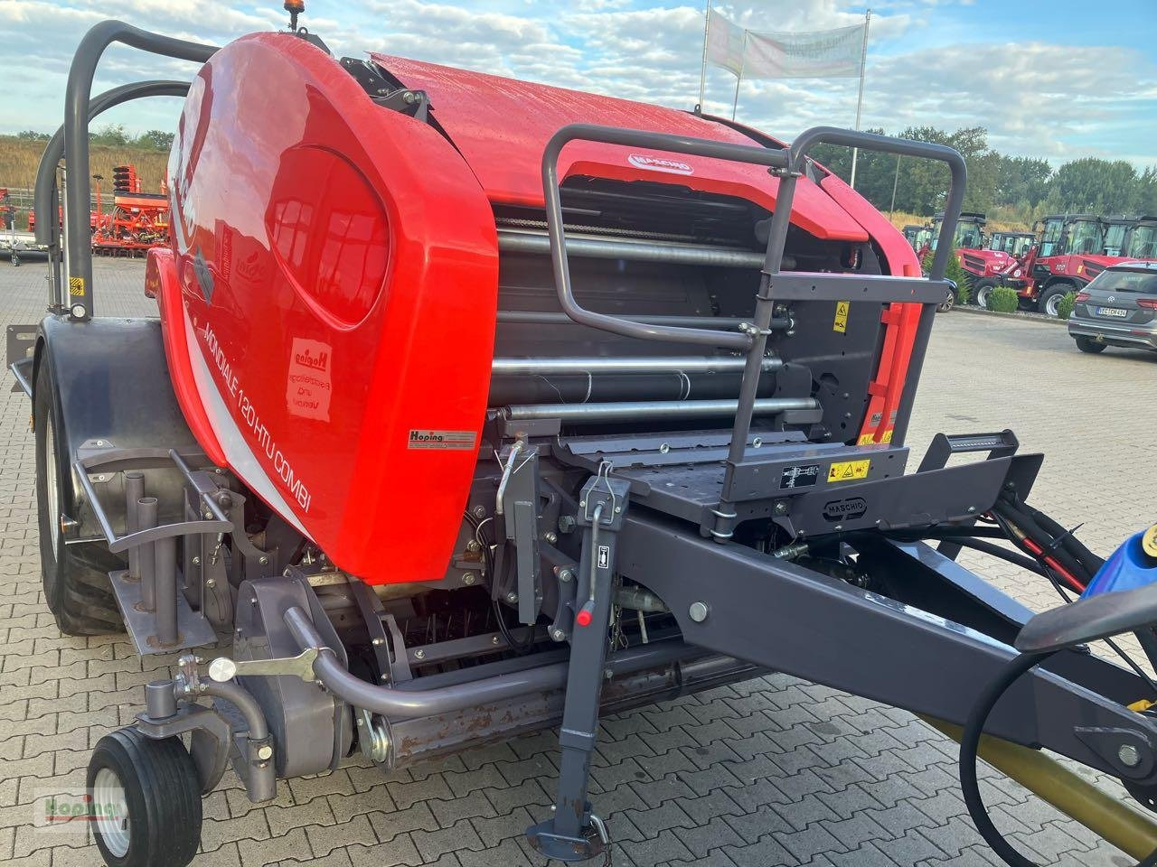 Maschio Mondiale 120 Combi H - Presse à balles rondes, Enrubanneuse: photos 5 Maschio Mondiale 120 Combi H - Presse à balles rondes, Enrubanneuse: photos 5