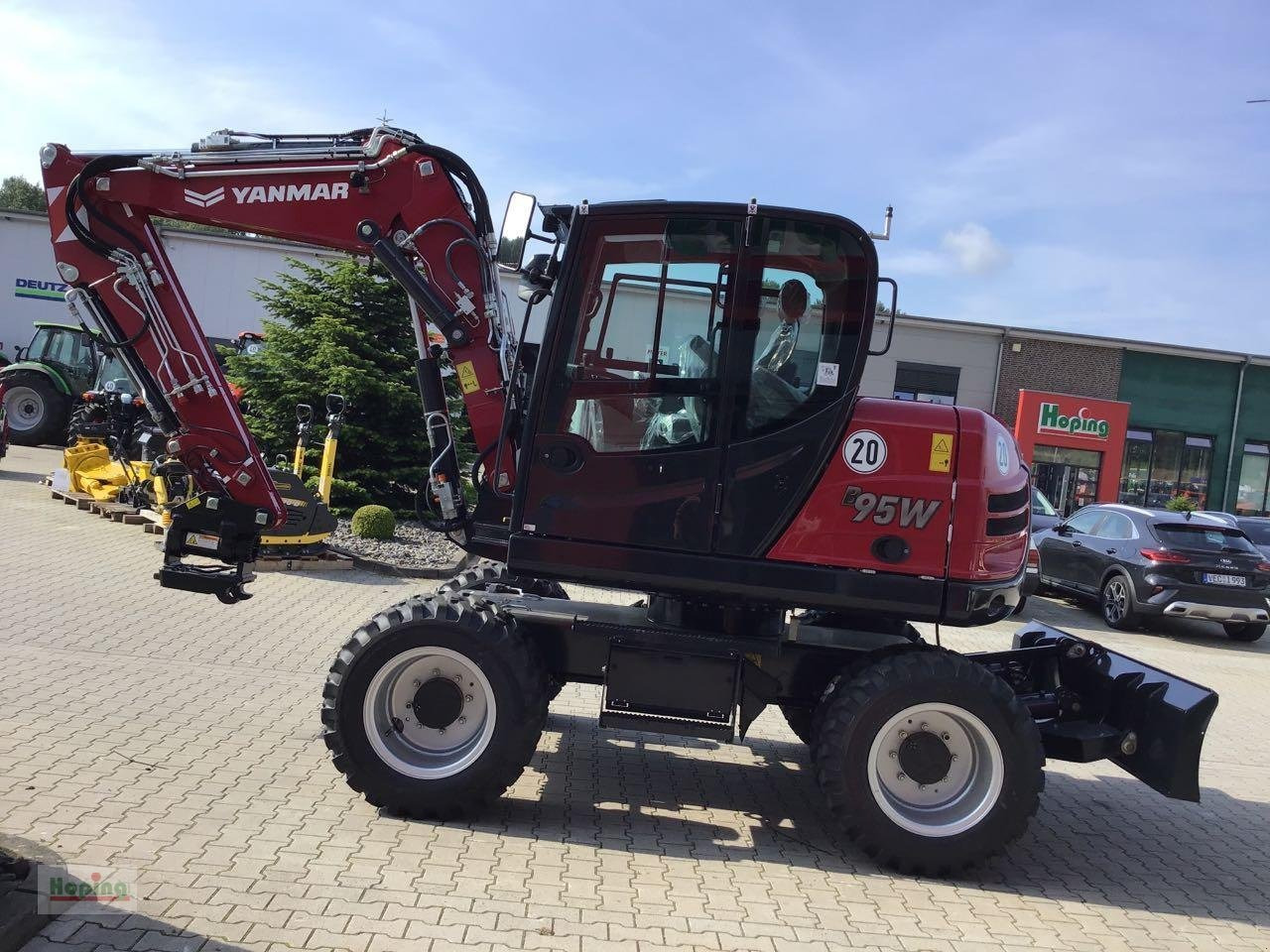 Yanmar B95W/5 - Mini pelle: photos 5 Yanmar B95W/5 - Mini pelle: photos 5