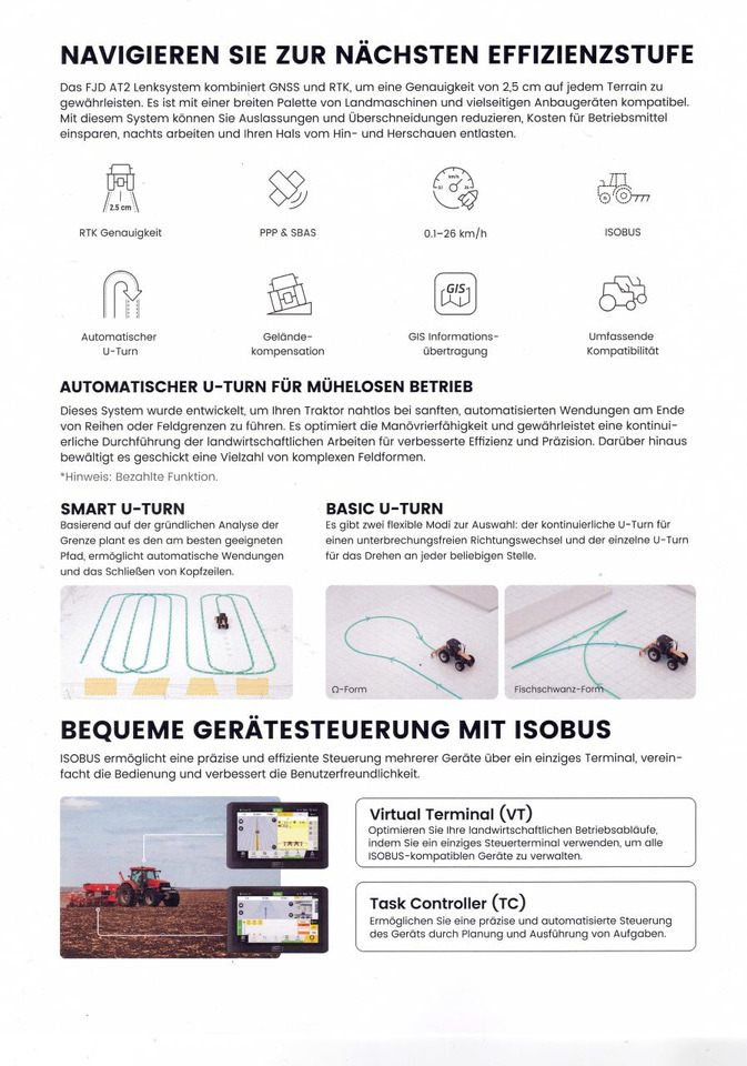 FJDynamics AT2 Automatisches GPS-Lenksystem für Traktoren - Accessoire: photos 2 FJDynamics AT2 Automatisches GPS-Lenksystem für Traktoren - Accessoire: photos 2