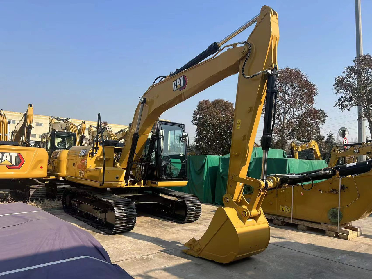 CATERPILLAR 313GC - Pelle sur chenille: photos 4 CATERPILLAR 313GC - Pelle sur chenille: photos 4