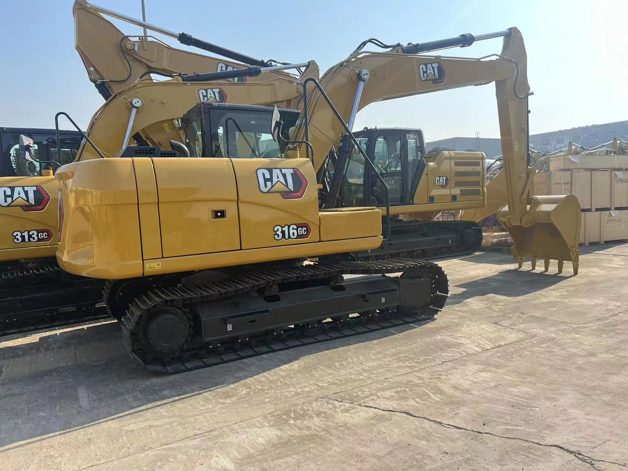 CATERPILLAR 316GC - Pelle sur chenille: photos 2 CATERPILLAR 316GC - Pelle sur chenille: photos 2