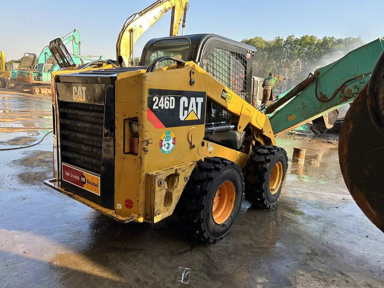 Mini chargeuse Caterpillar 246D: photos 9
