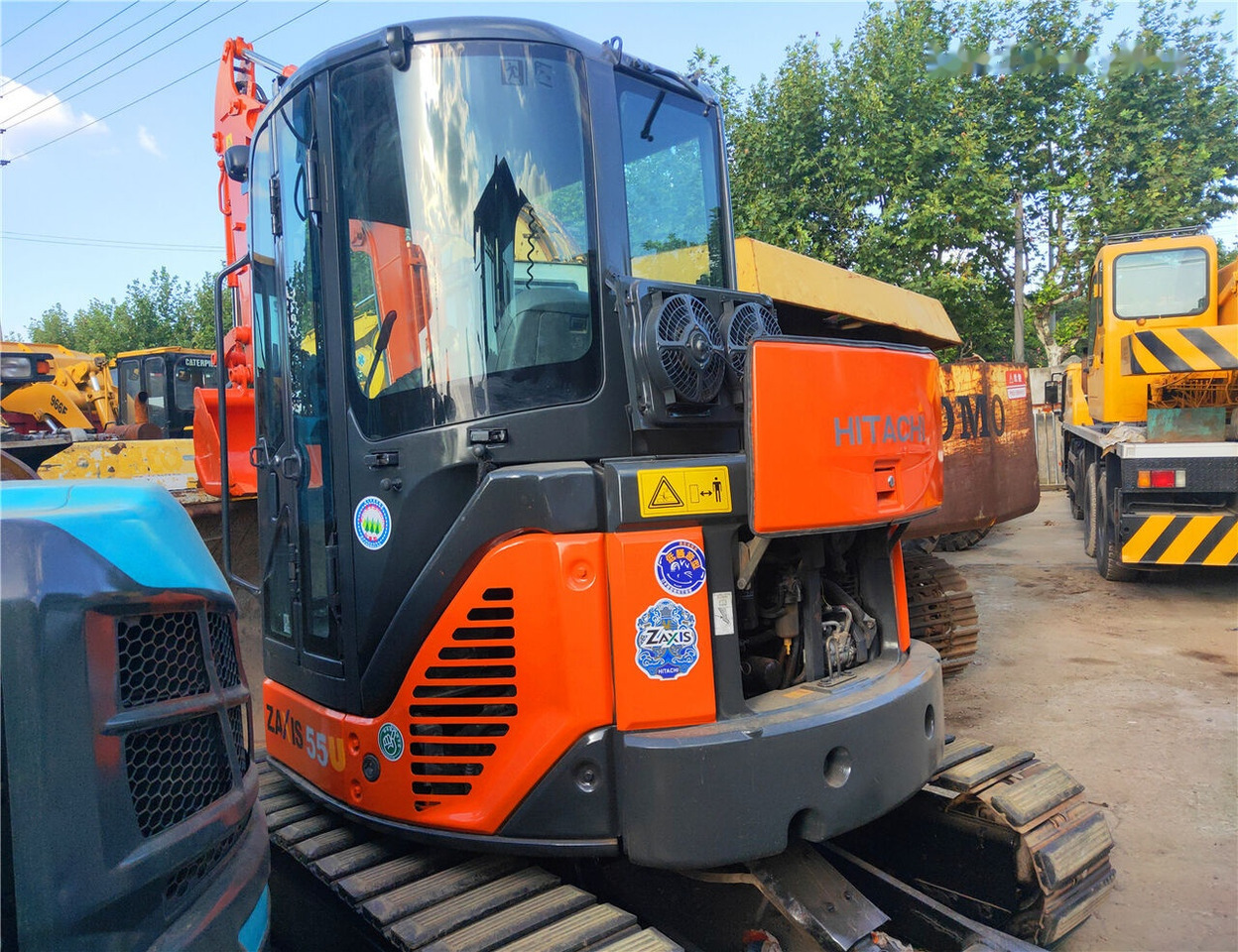 Hitachi ZX55UR - Mini pelle: photos 5 Hitachi ZX55UR - Mini pelle: photos 5