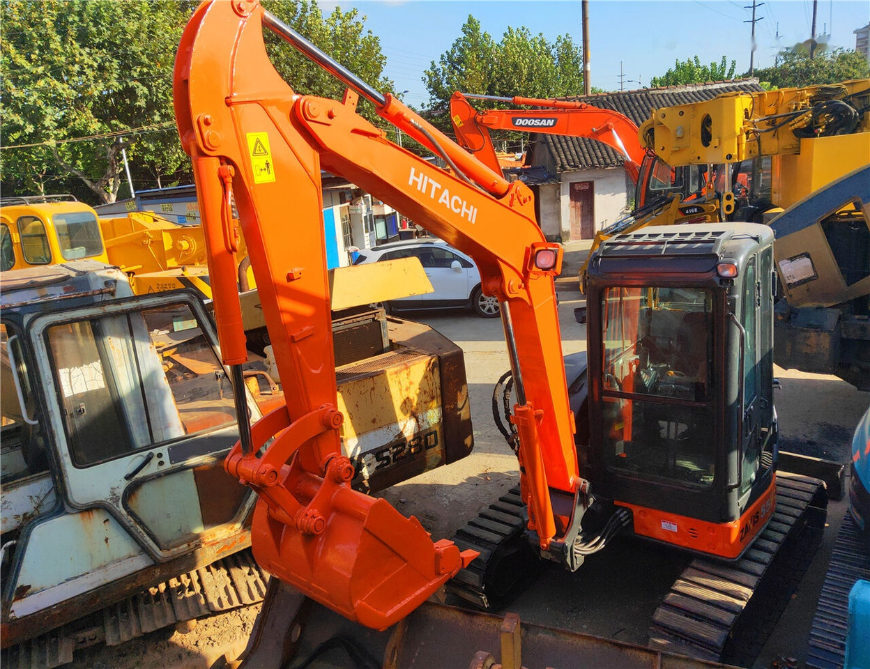 Hitachi ZX55UR - Mini pelle: photos 2 Hitachi ZX55UR - Mini pelle: photos 2