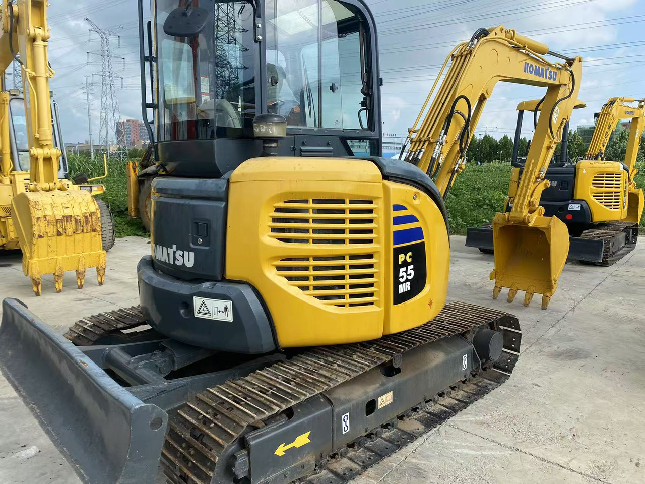 KOMATSU PC55MR - Mini pelle: photos 2 KOMATSU PC55MR - Mini pelle: photos 2