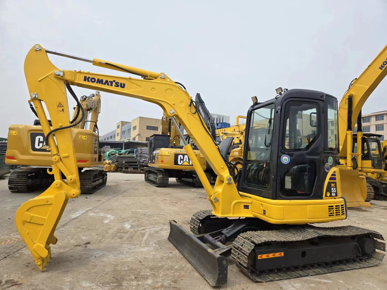 KOMATSU PC55MR - Mini pelle: photos 2 KOMATSU PC55MR - Mini pelle: photos 2