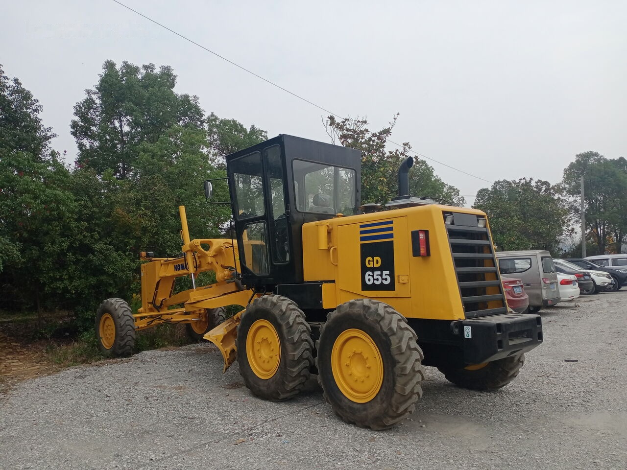Komatsu GD655 - Niveleuse: photos 2 Komatsu GD655 - Niveleuse: photos 2