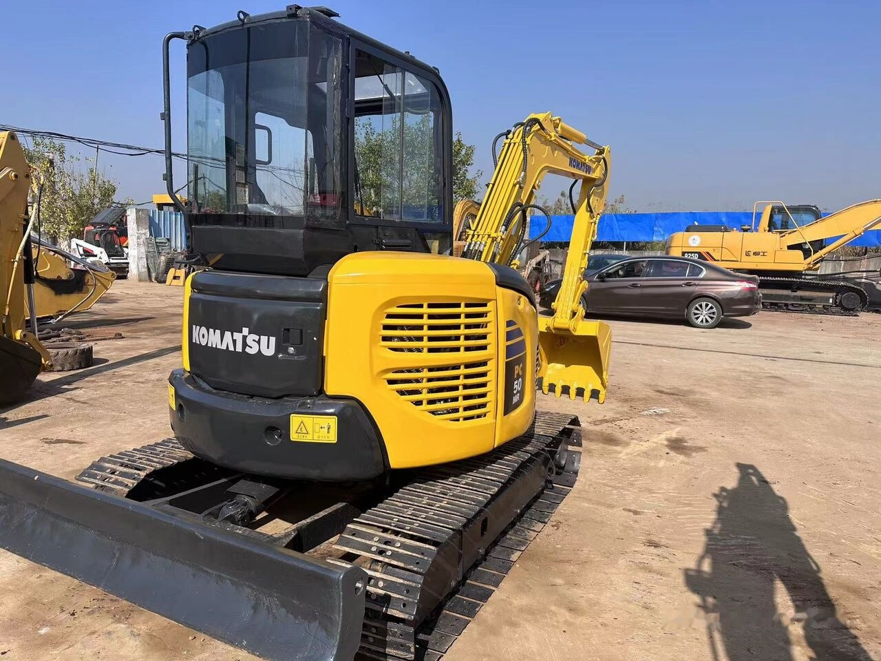 Komatsu PC50 - Mini pelle: photos 5 Komatsu PC50 - Mini pelle: photos 5