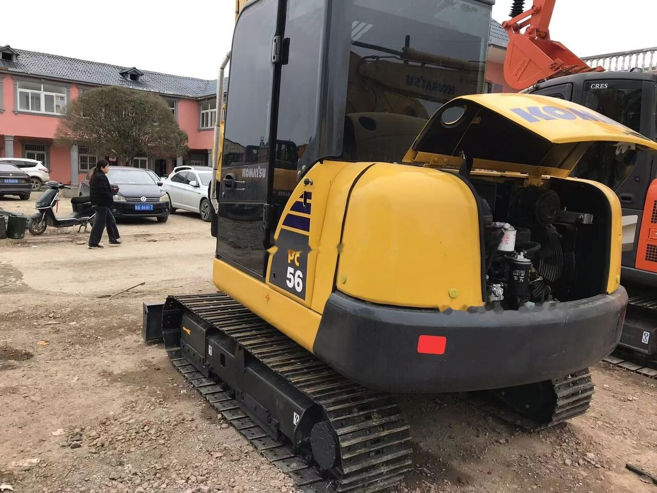 Komatsu PC56 - Mini pelle: photos 2 Komatsu PC56 - Mini pelle: photos 2