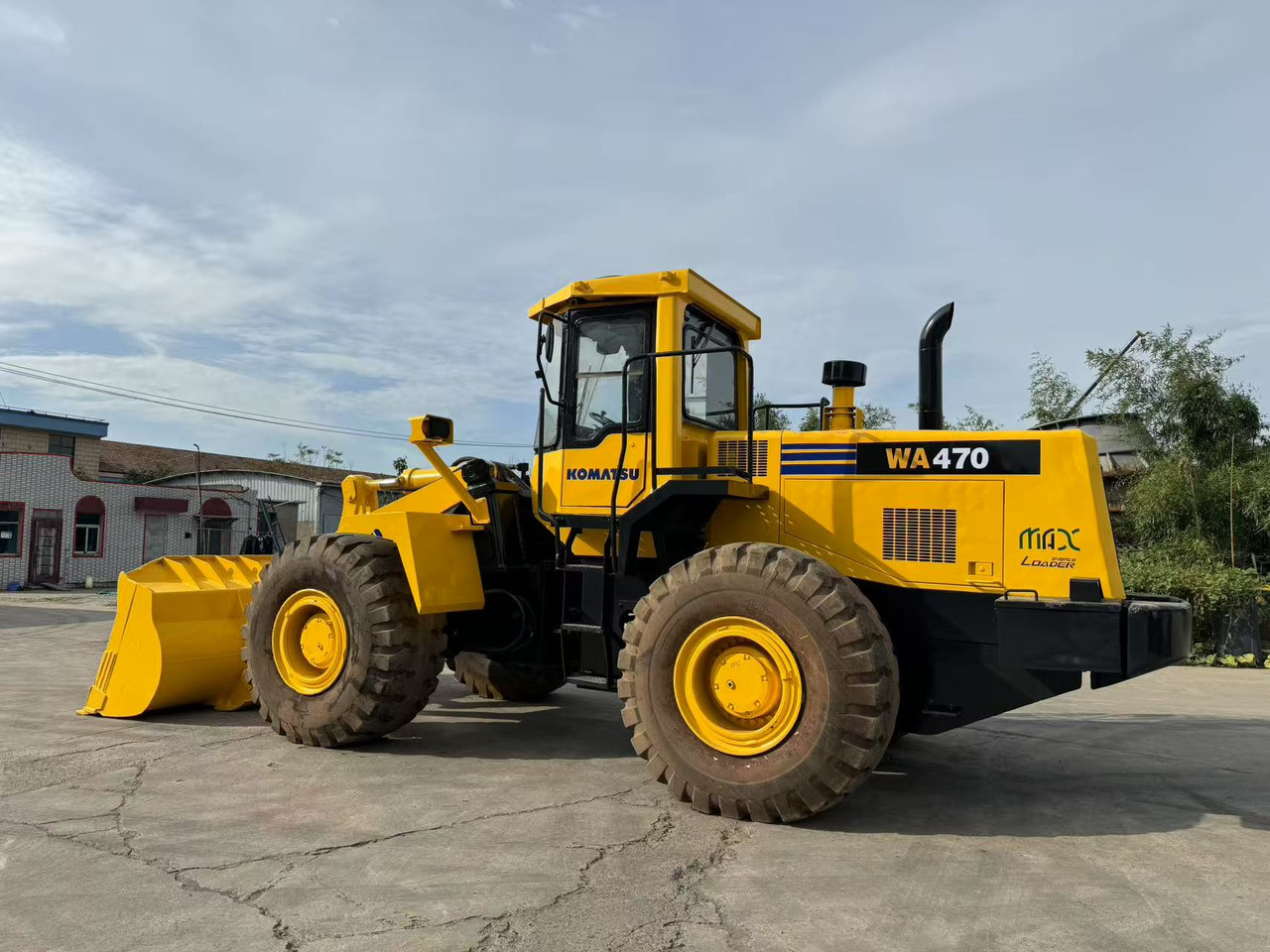 Komatsu WA470 - Chargeuse sur pneus: photos 3 Komatsu WA470 - Chargeuse sur pneus: photos 3