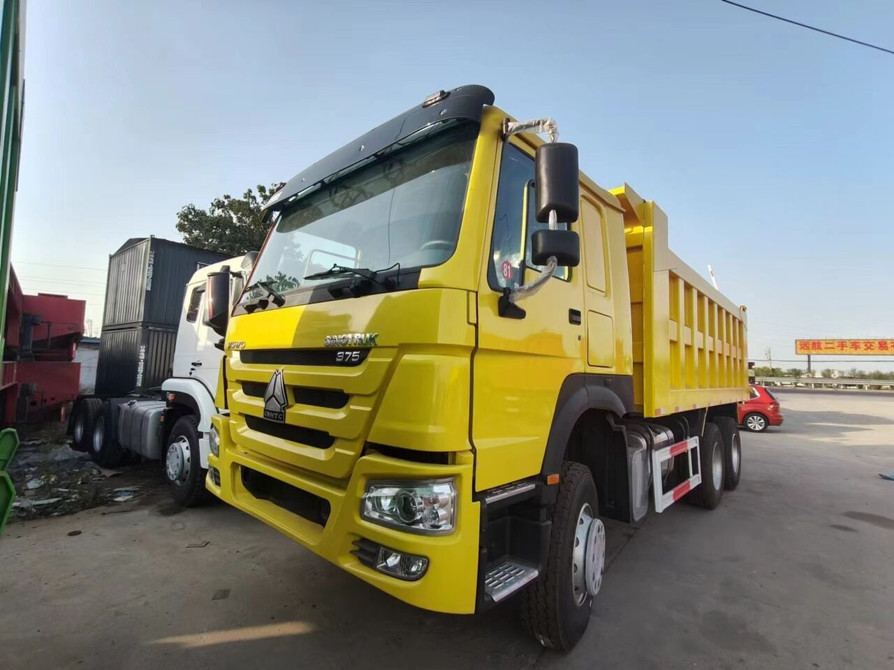 Sinotruk Howo 375 - Camion benne: photos 5 Sinotruk Howo 375 - Camion benne: photos 5