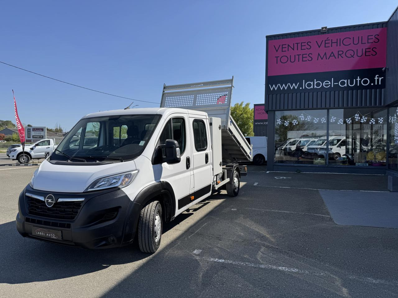 OPEL Movano 3.5t L3 2.2 HDi S&S Maxi - 165CH 2021 BENNE DOUBLE CABINE 6PL - Véhicule utilitaire benne, Utilitaire double cabine: photos 5 OPEL Movano 3.5t L3 2.2 HDi S&S Maxi - 165CH 2021 BENNE DOUBLE CABINE 6PL - Véhicule utilitaire benne, Utilitaire double cabine: photos 5