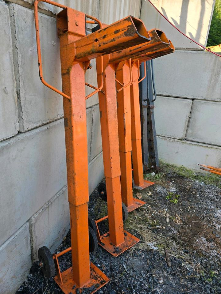 4x Stützen für Salzstreuer Container Wohnkabine Schmidt Epoke Gmeiner Salzsilo Streuautomat Winterdienst - Epandeur de sable: photos 3 4x Stützen für Salzstreuer Container Wohnkabine Schmidt Epoke Gmeiner Salzsilo Streuautomat Winterdienst - Epandeur de sable: photos 3