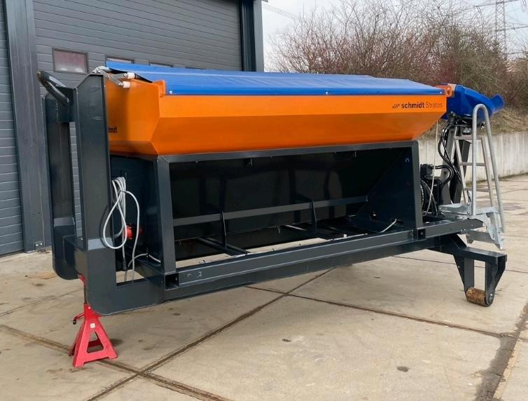 Neuwertiger Schmidt Stratos S30-27 VEP-490 Salzstreuer für Hakenlift Abrollcontainer Streuautomat Winterdienst Streusilo für LKW - Epandeur de sable: photos 2 Neuwertiger Schmidt Stratos S30-27 VEP-490 Salzstreuer für Hakenlift Abrollcontainer Streuautomat Winterdienst Streusilo für LKW - Epandeur de sable: photos 2
