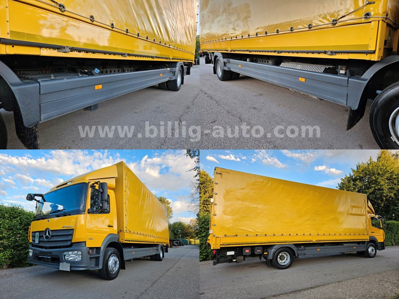 Camion fourgon Mercedes-Benz Atego 1327 L * BREMS/SPUR-ASS*DIFF.*LBW*AHK*7.2m: photos 19