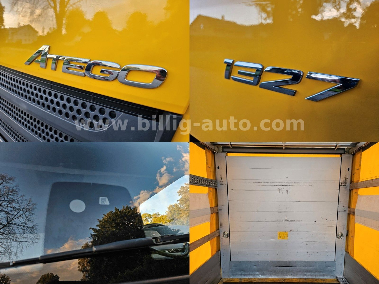 Camion fourgon Mercedes-Benz Atego 1327 L * BREMS/SPUR-ASS*DIFF.*LBW*AHK*7.2m: photos 18