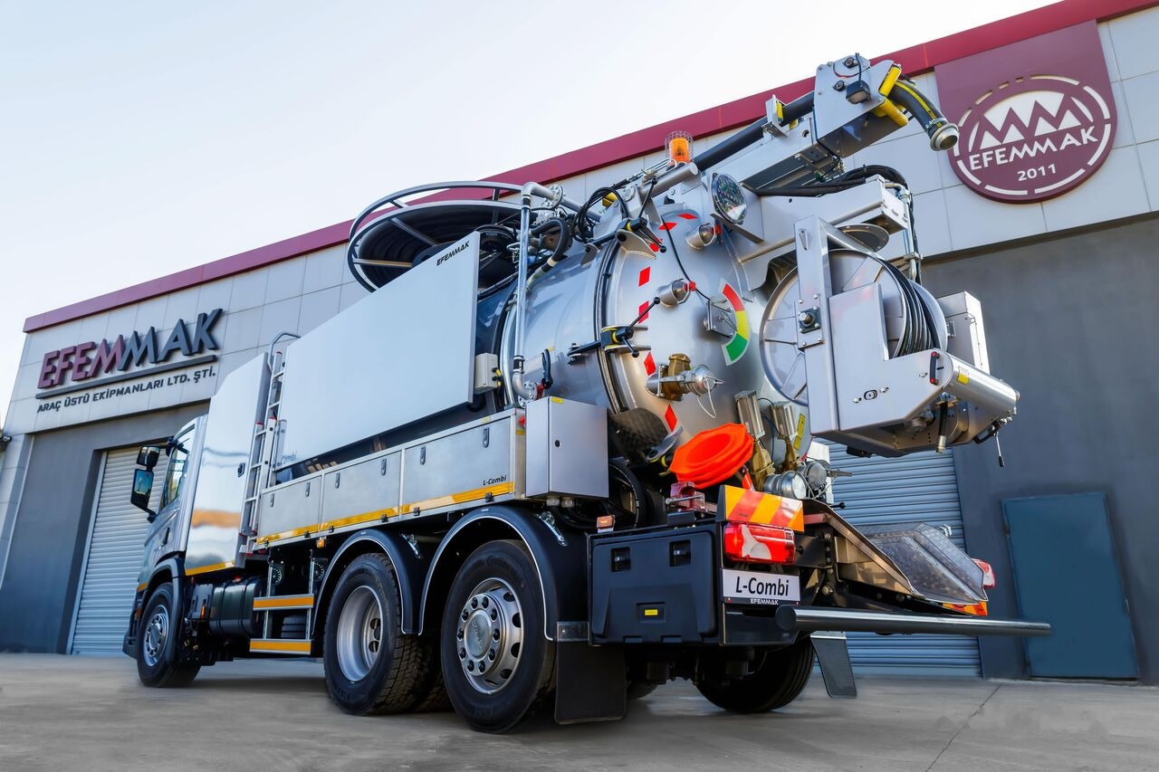 EFEMMAK Lx-Combi - Camion hydrocureur: photos 2 EFEMMAK Lx-Combi - Camion hydrocureur: photos 2