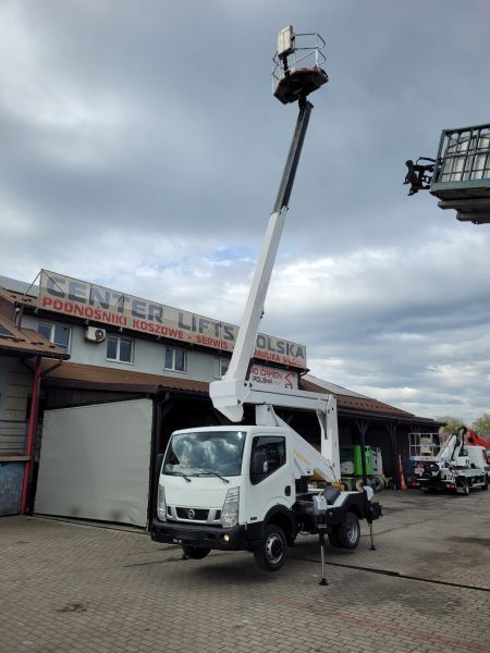 Camion avec nacelle Nissan Cabstar NT400 podnośnik koszowy Palfinger P200 AXE boom lift bucket truck: photos 9